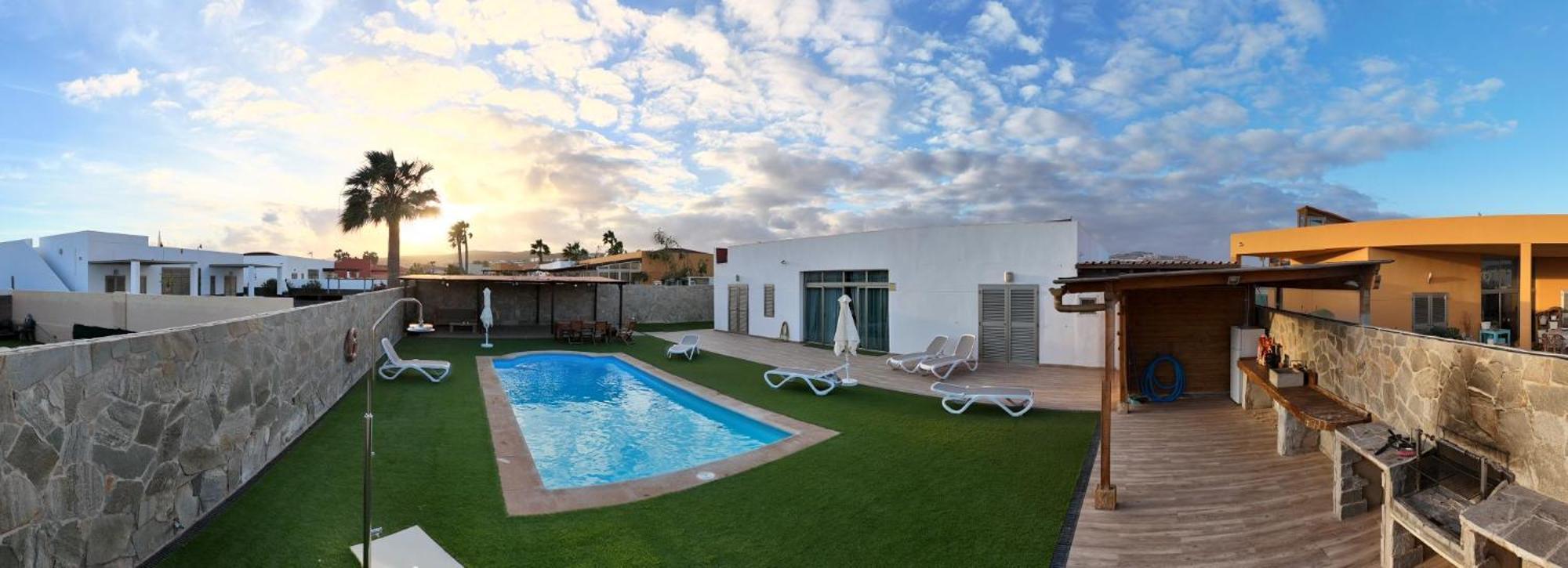 Villa & Golf & Heated Saltwater Pool & Leisure & Wifi Caleta De Fuste Dış mekan fotoğraf